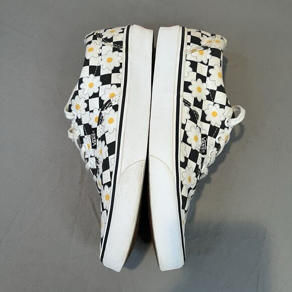 Vans Off The Wall Checkerboard Daisy Women’s Size 8.5 Skateboard Casual Shoes - Picture 6 of 8